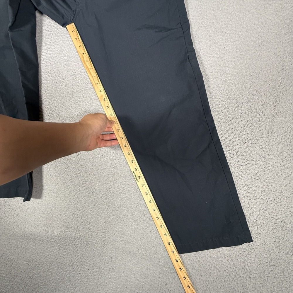 Tru Spec Pants Mens 34x30 Blue Cargo Utility Ripstop Zip Work Adjustable Waist - Picture 7 of 11